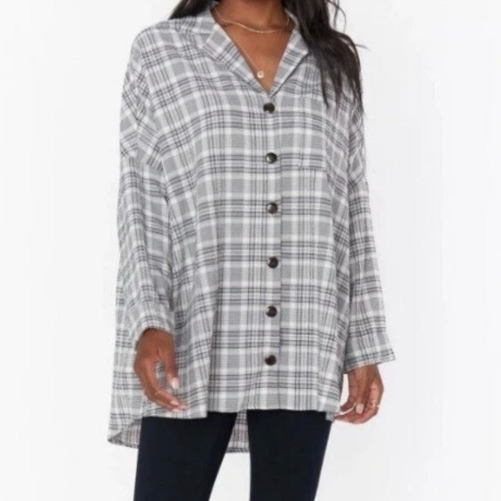 Show Me Your Mumu Lorolie Tunic Plaid
